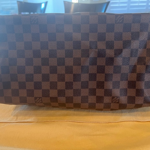 Louis Vuitton Speedy 35, Damier Ebene, Mint Condition with Dust Bag, Lock, Key - Picture 8 of 16